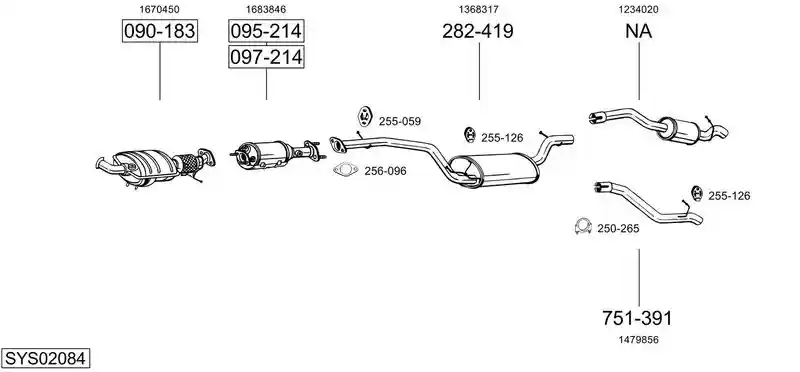BOSAL SYS02084