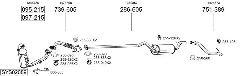 BOSAL SYS02089