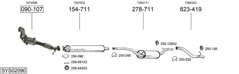 BOSAL SYS02090