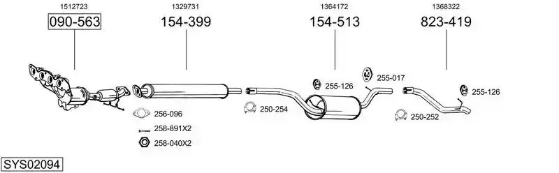 BOSAL SYS02094