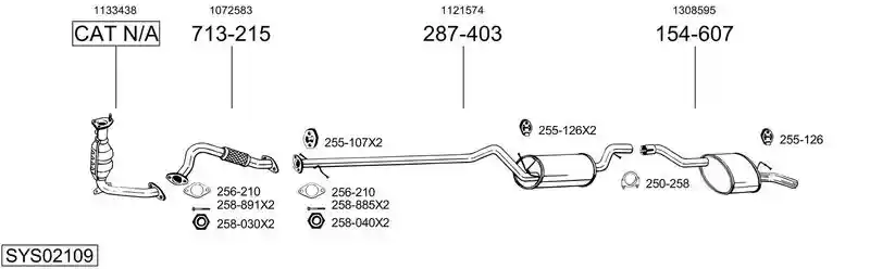 BOSAL SYS02109