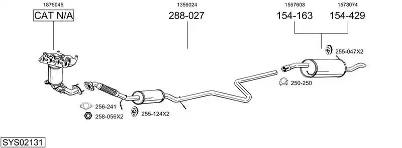 BOSAL SYS02131
