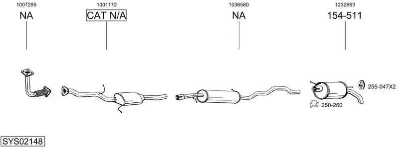 BOSAL SYS02148