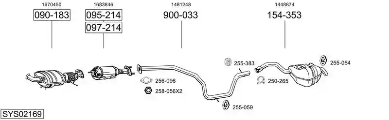BOSAL SYS02169