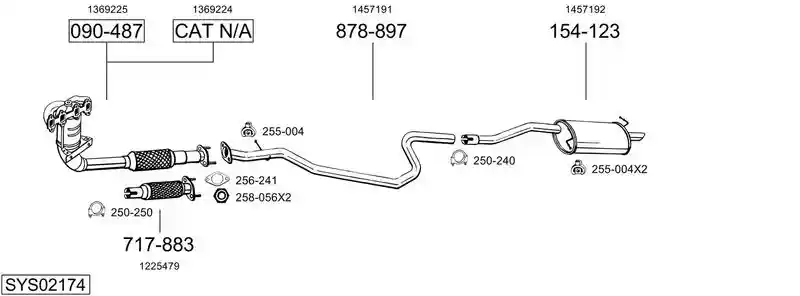 BOSAL SYS02174