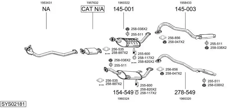 BOSAL SYS02181