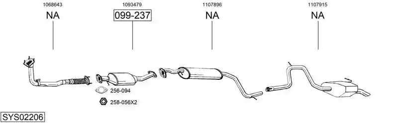 BOSAL SYS02206