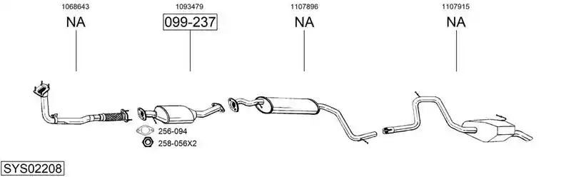 BOSAL SYS02208