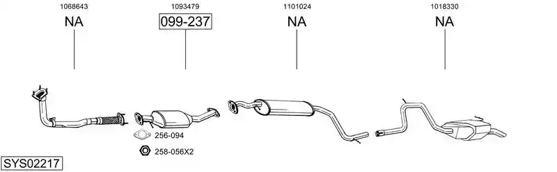 BOSAL SYS02217