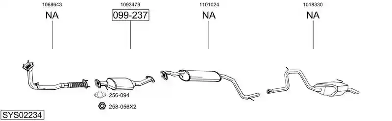 BOSAL SYS02234
