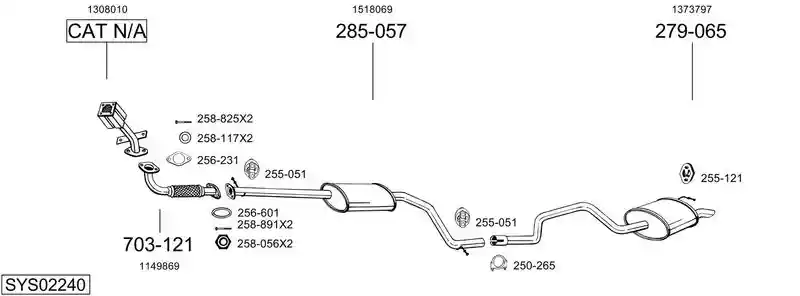 BOSAL SYS02240