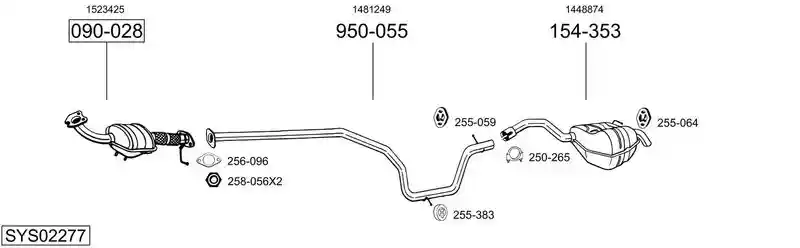 BOSAL SYS02277