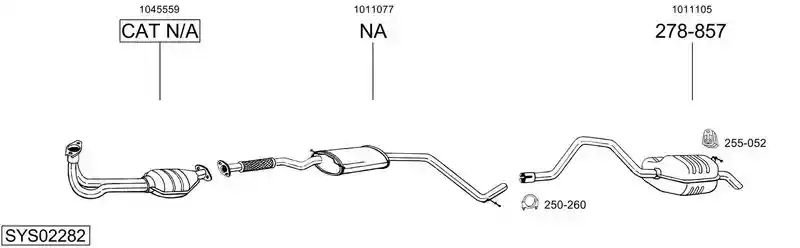 BOSAL SYS02282