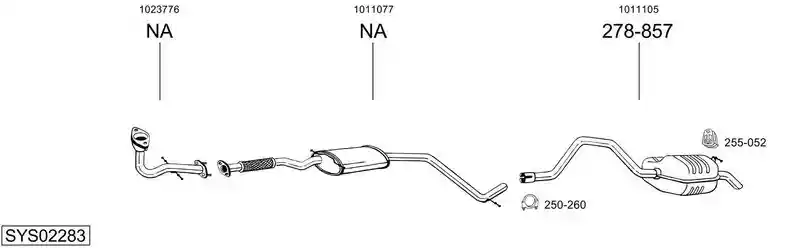 BOSAL SYS02283