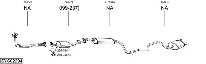 BOSAL SYS02294