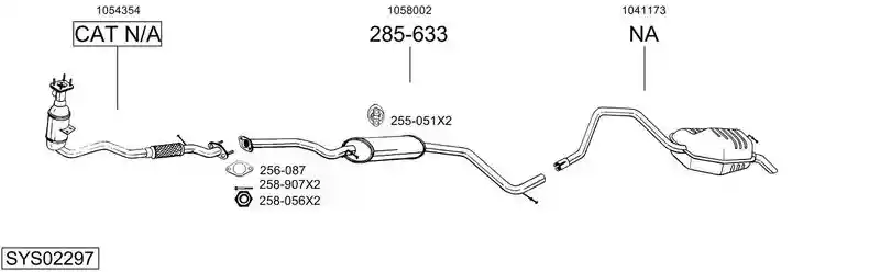 BOSAL SYS02297