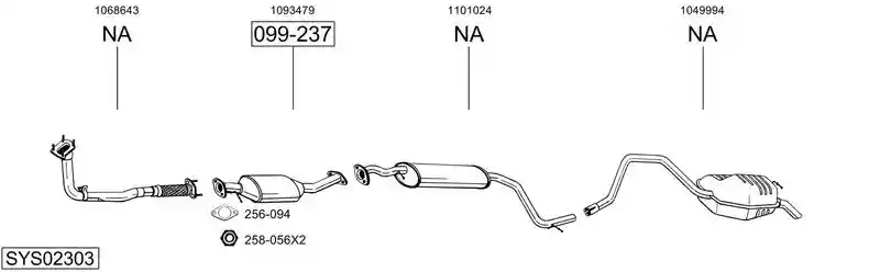 BOSAL SYS02303