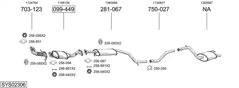BOSAL SYS02306