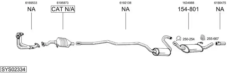 BOSAL SYS02334