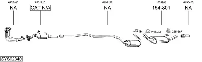 BOSAL SYS02340