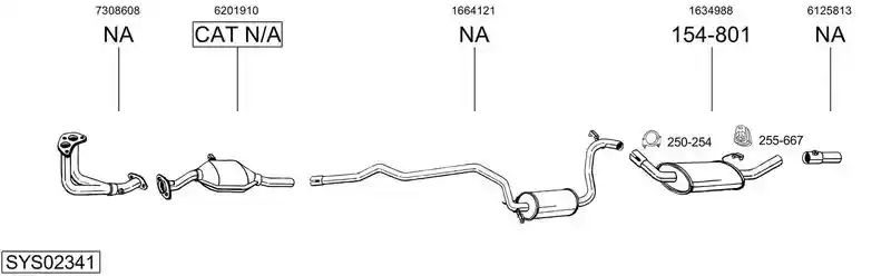 BOSAL SYS02341
