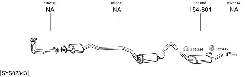 BOSAL SYS02343