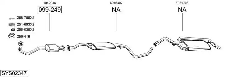 BOSAL SYS02347