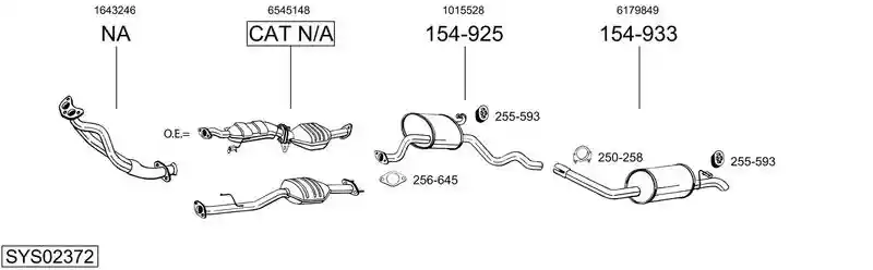 BOSAL SYS02372