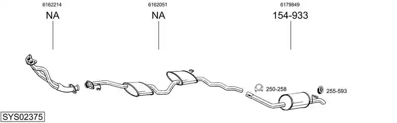 BOSAL SYS02375