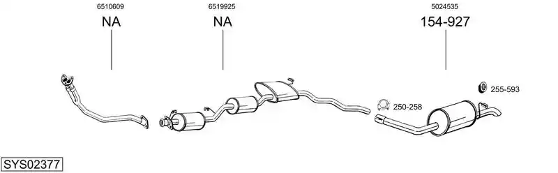 BOSAL SYS02377