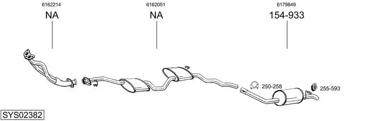 BOSAL SYS02382