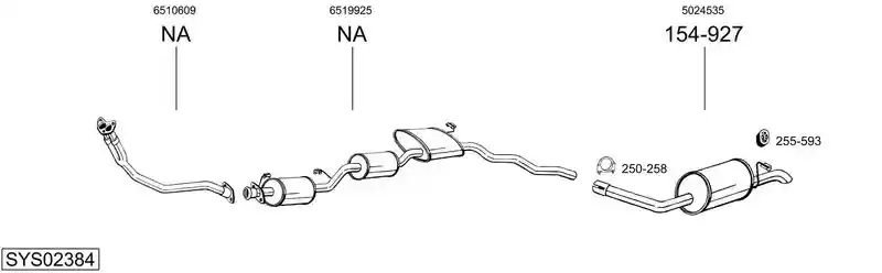 BOSAL SYS02384