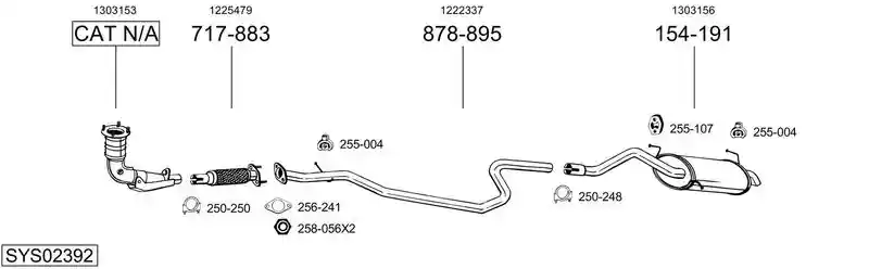 BOSAL SYS02392