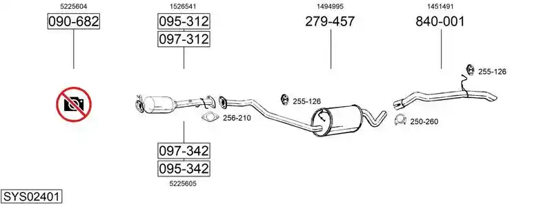 BOSAL SYS02401