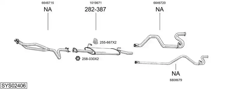 BOSAL SYS02406
