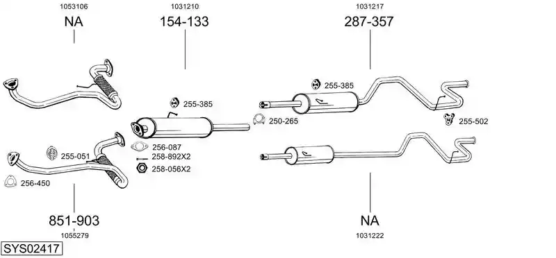 BOSAL SYS02417