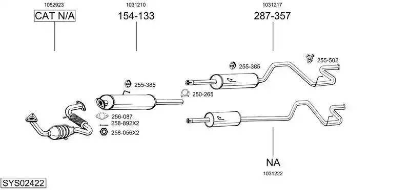 BOSAL SYS02422