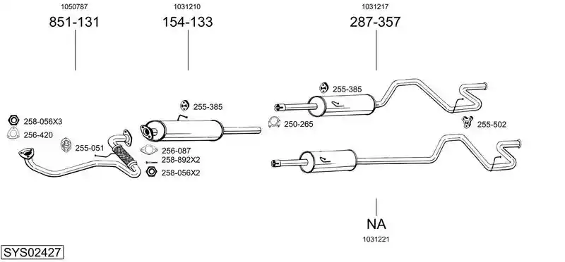 BOSAL SYS02427