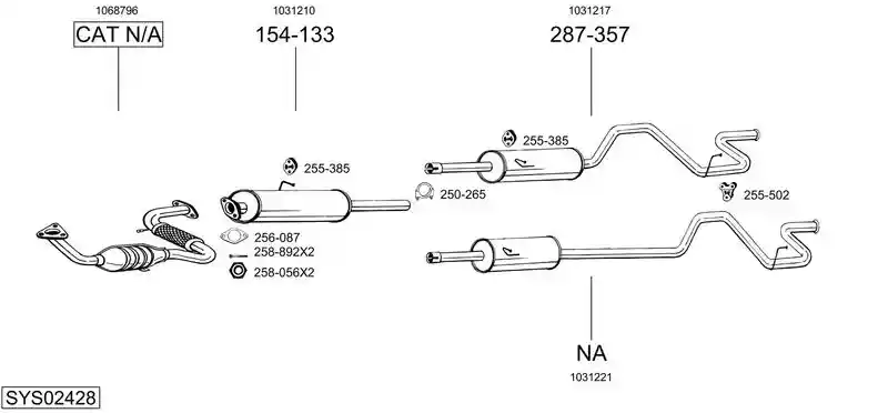 BOSAL SYS02428
