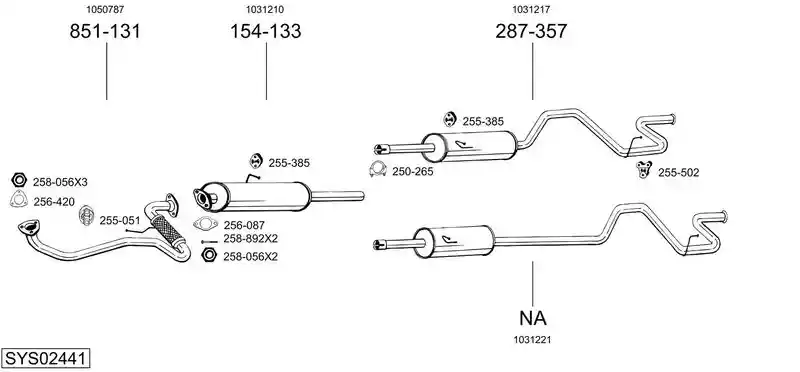 BOSAL SYS02441