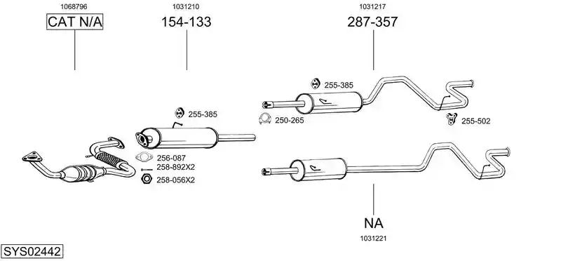 BOSAL SYS02442