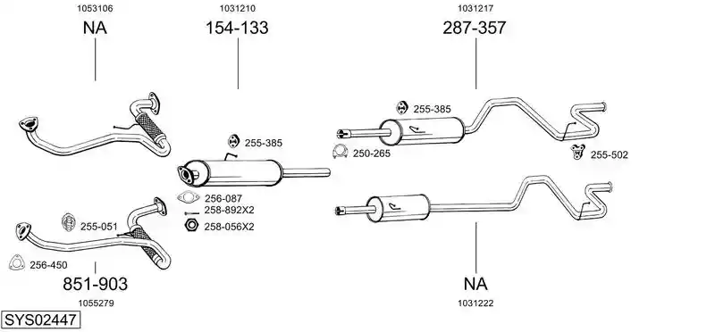 BOSAL SYS02447