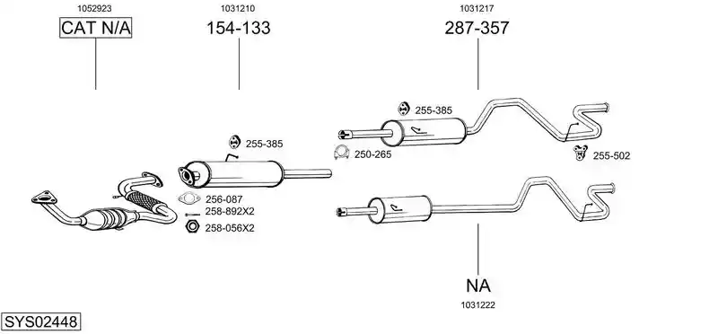 BOSAL SYS02448
