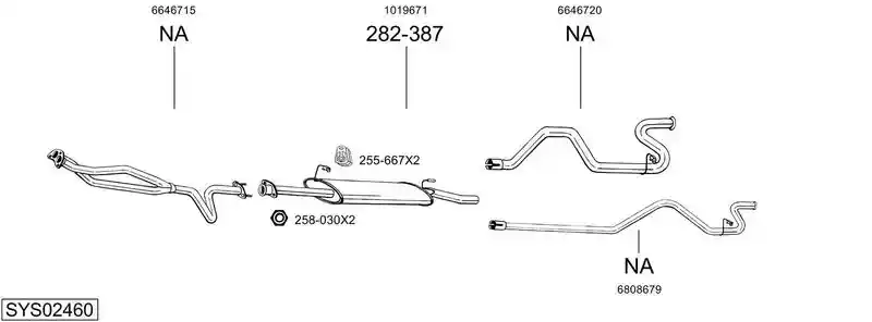 BOSAL SYS02460