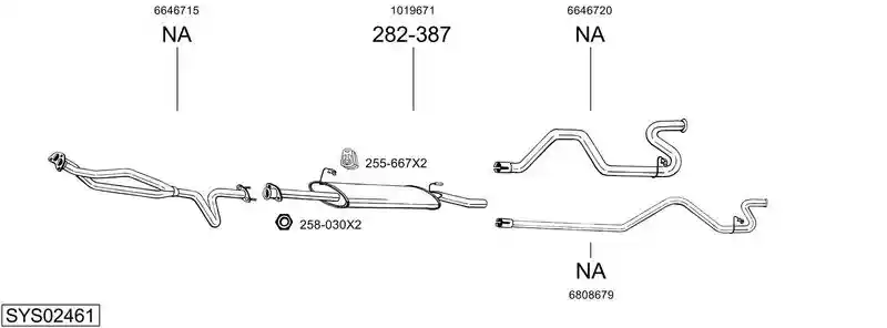 BOSAL SYS02461