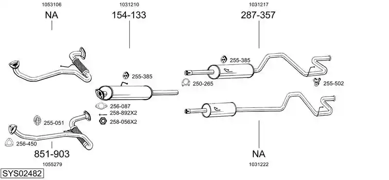 BOSAL SYS02482