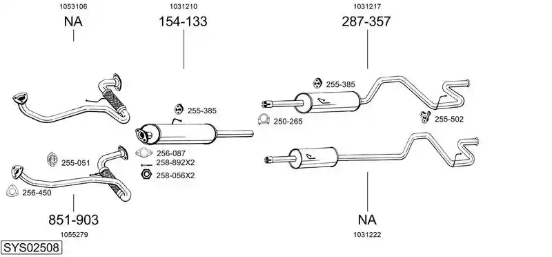 BOSAL SYS02508