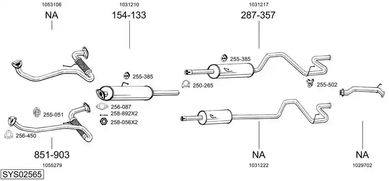 BOSAL SYS02565