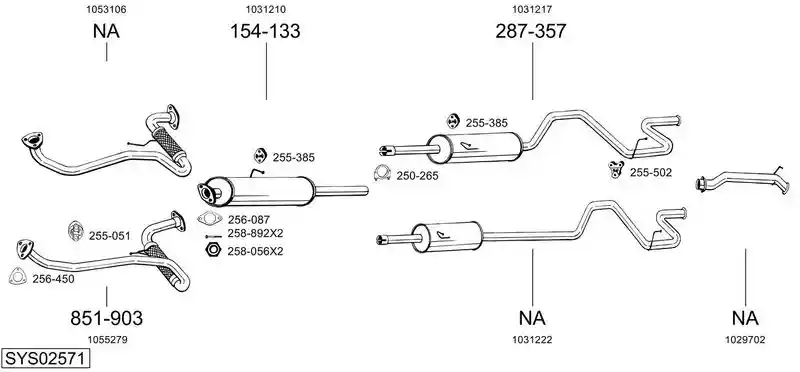 BOSAL SYS02571