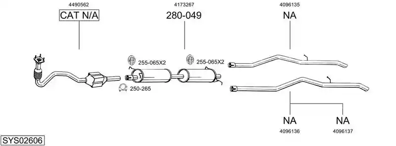 BOSAL SYS02606